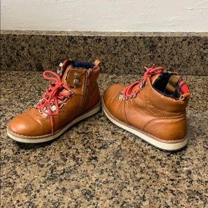 Gap boy dress boots tan size 13